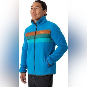 NWT Cotopaxi Teca Fleece, Men’s SM, Blue “Splash” color